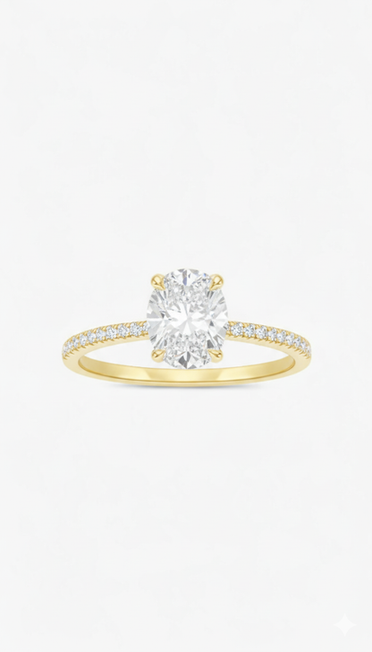 ゴージャスなキラキラリング