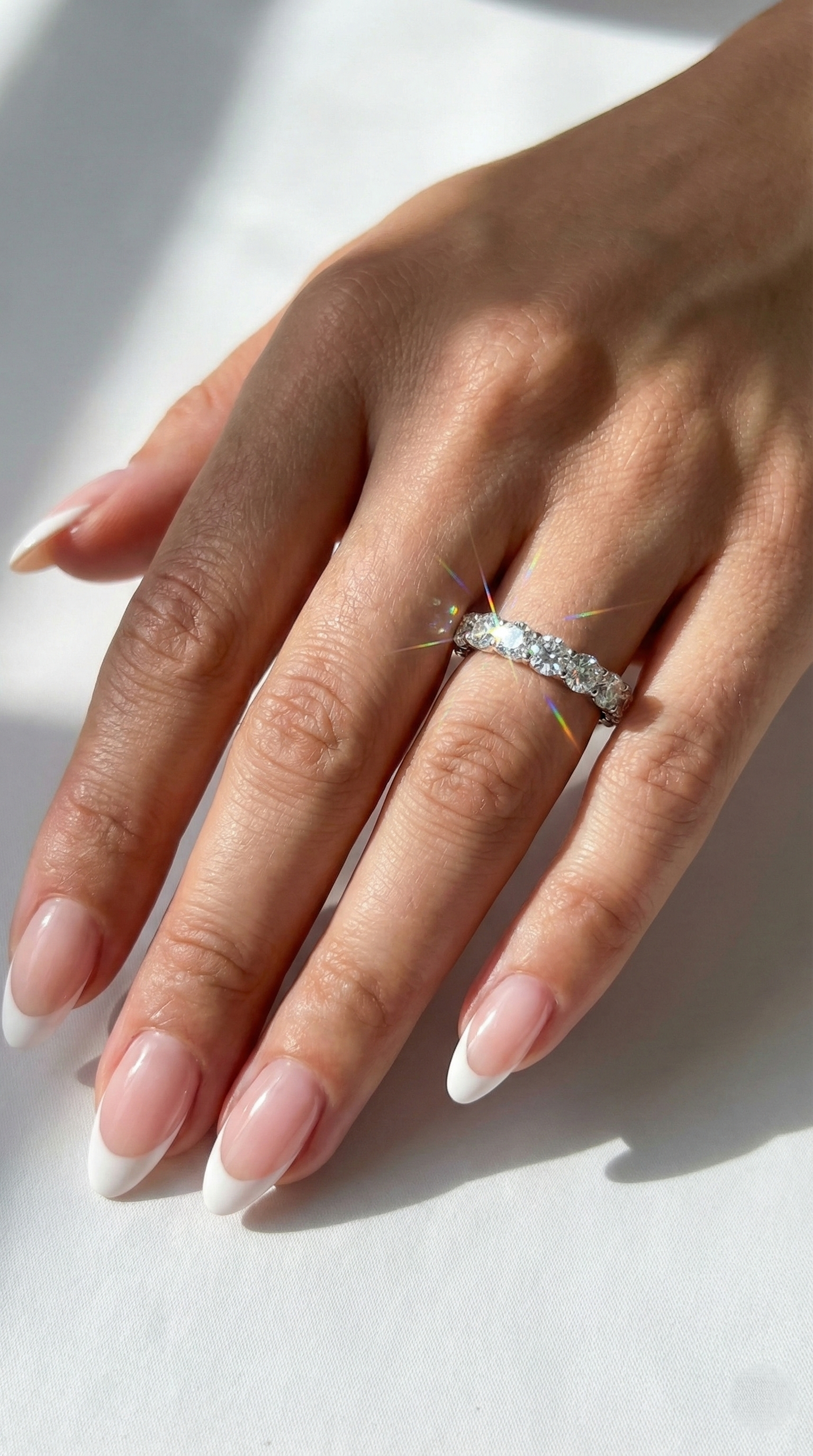 Bague empilable Éternité