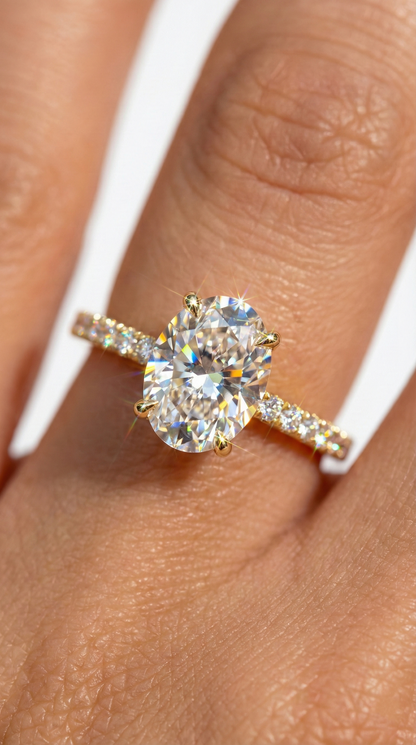 ゴージャスなキラキラリング