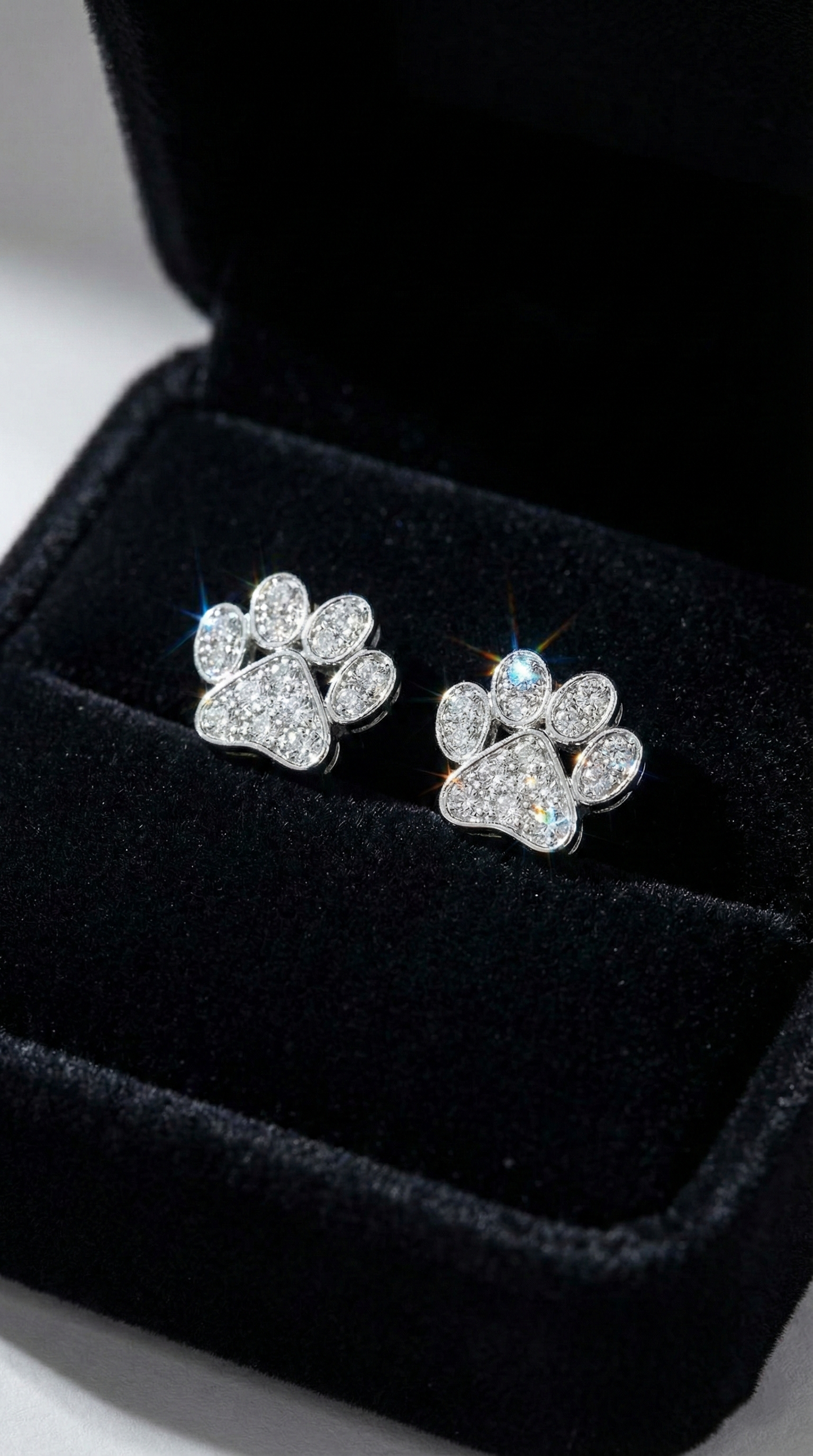 Precious Paw Prints Earrings