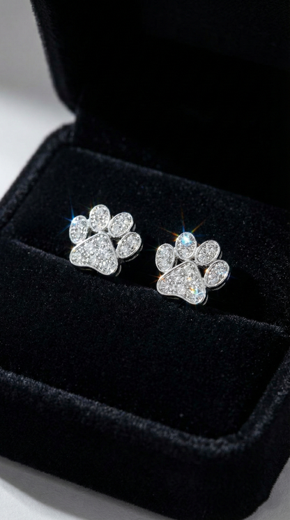 Precious Paw Prints Earrings