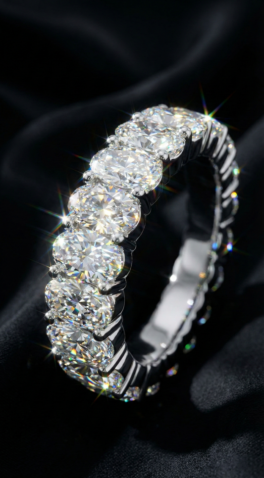 Moonstone Orbit Ring