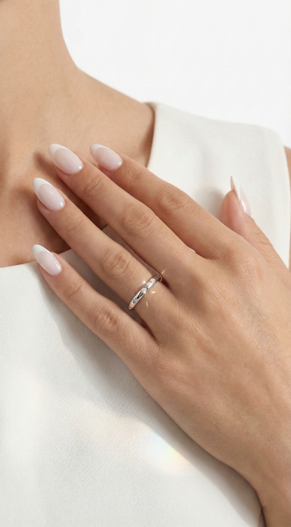 Bague opulente en onyx