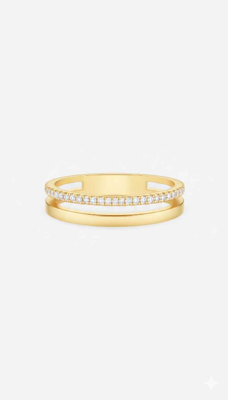 Anello in Argento Sofisticato