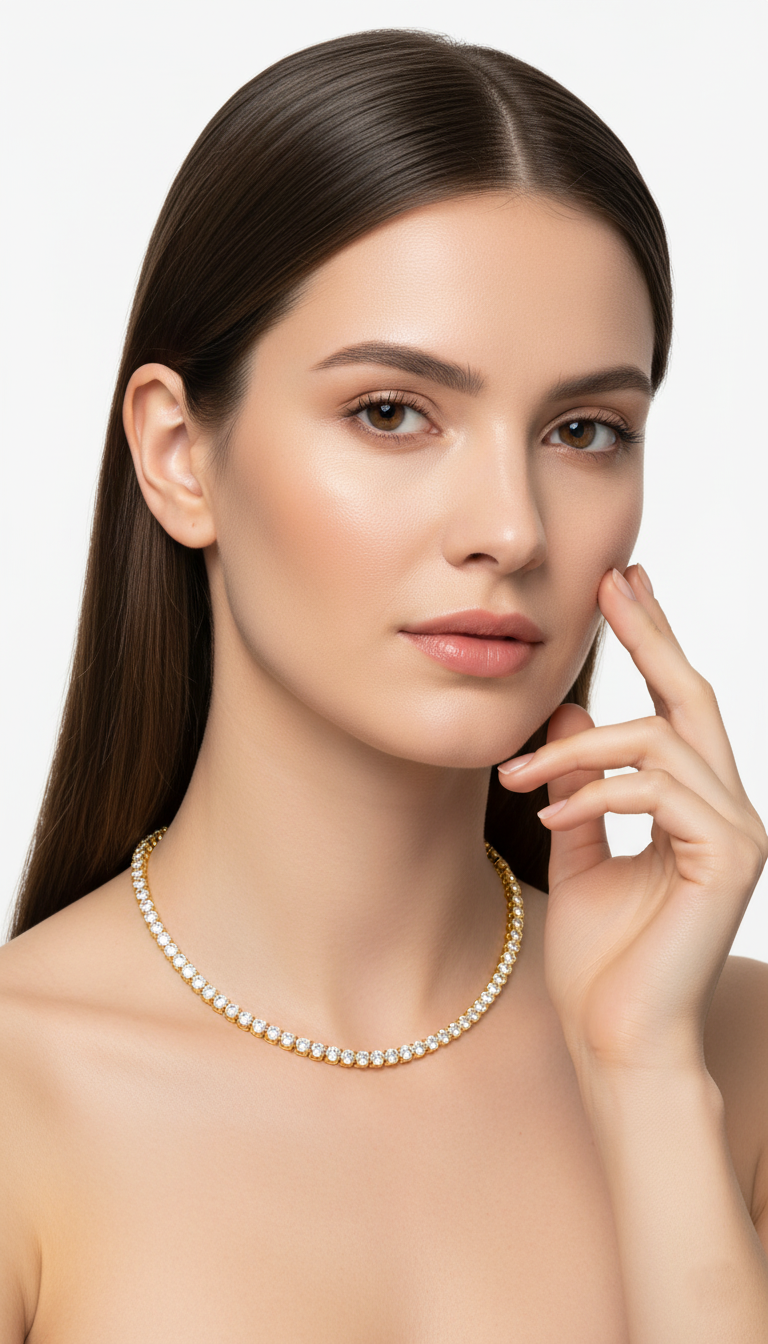 Galaxy Tennis Halsband