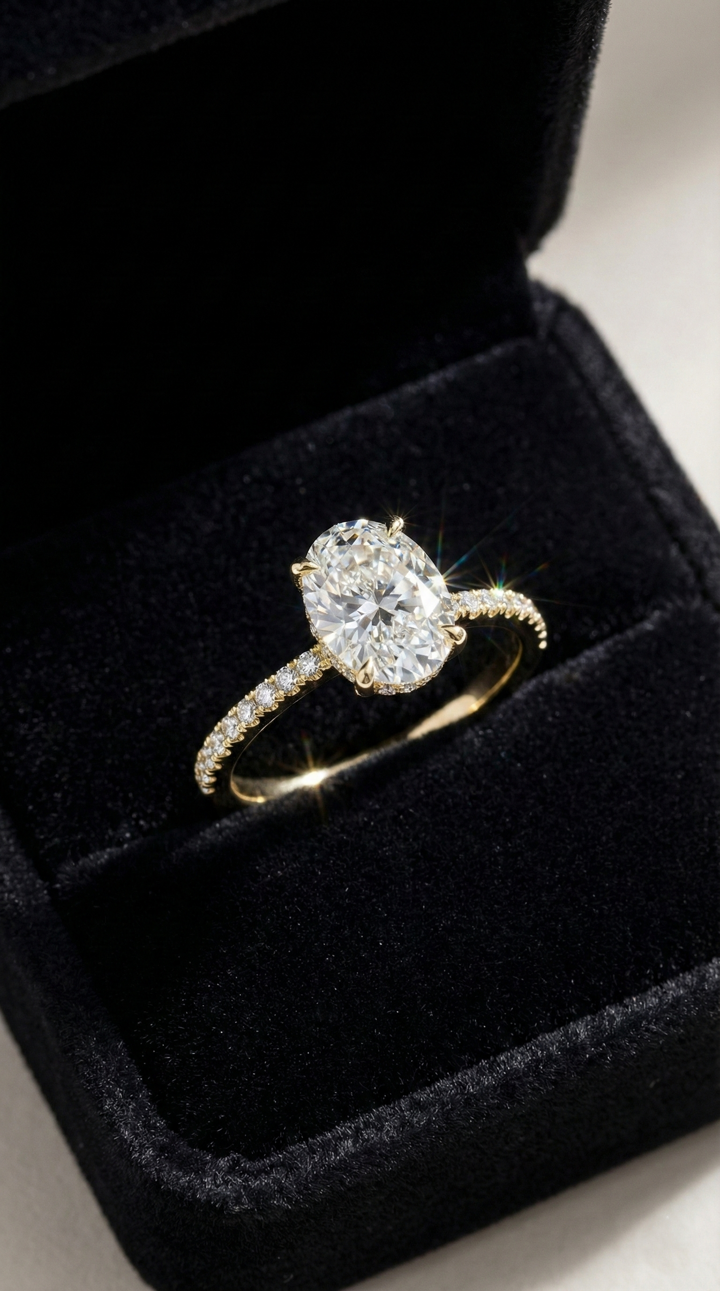 ゴージャスなキラキラリング