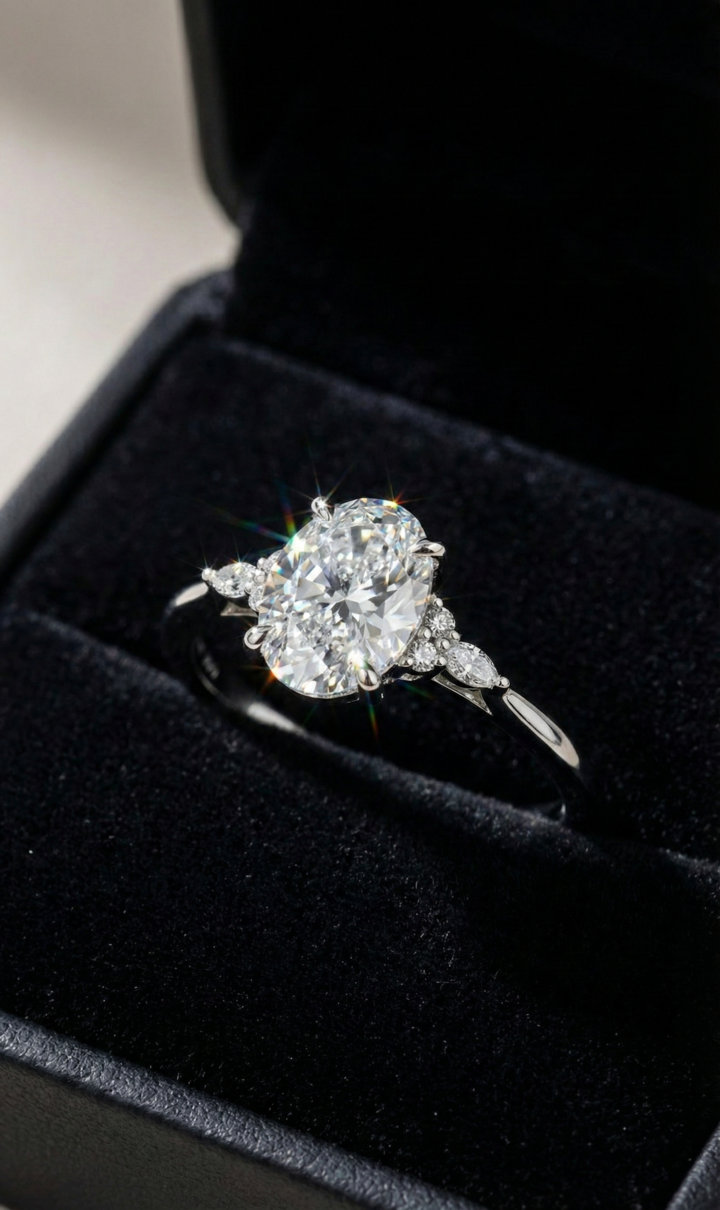 超越した優雅な指輪