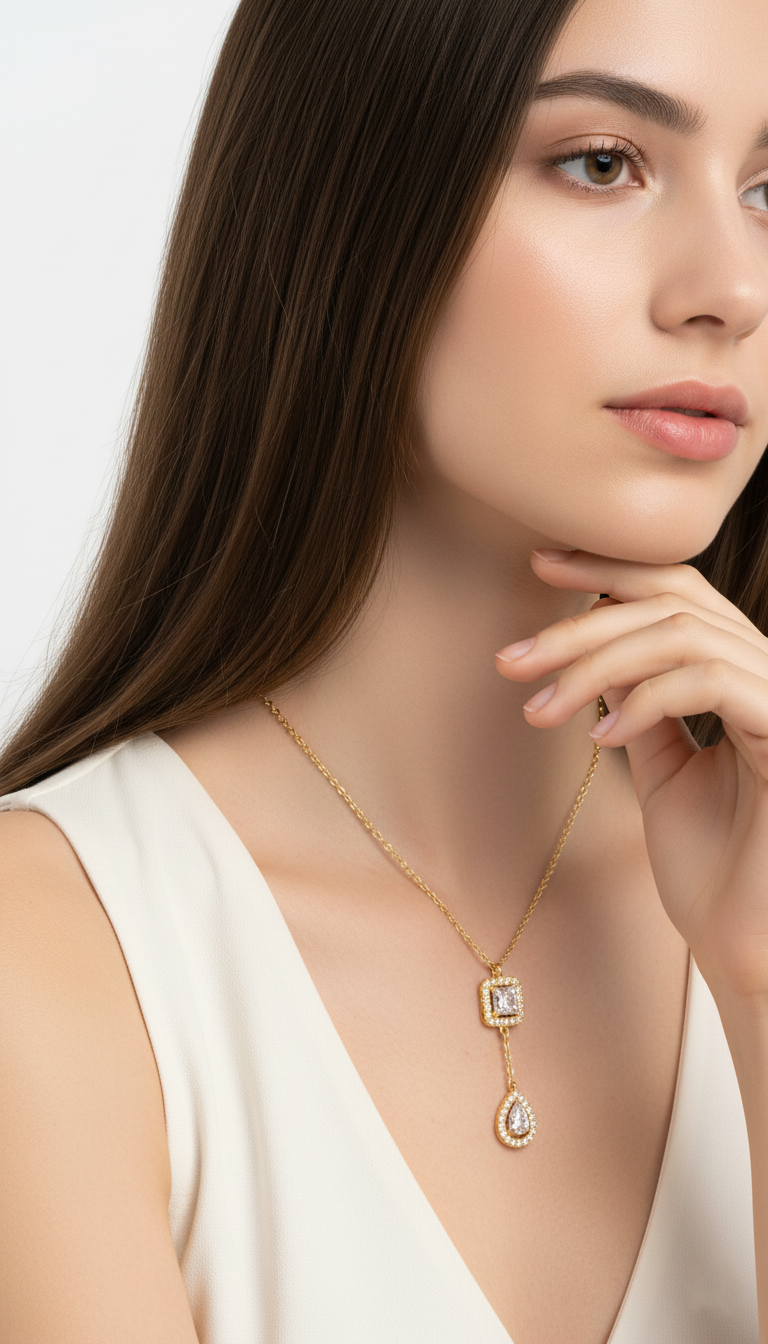 Auric Thread Necklace