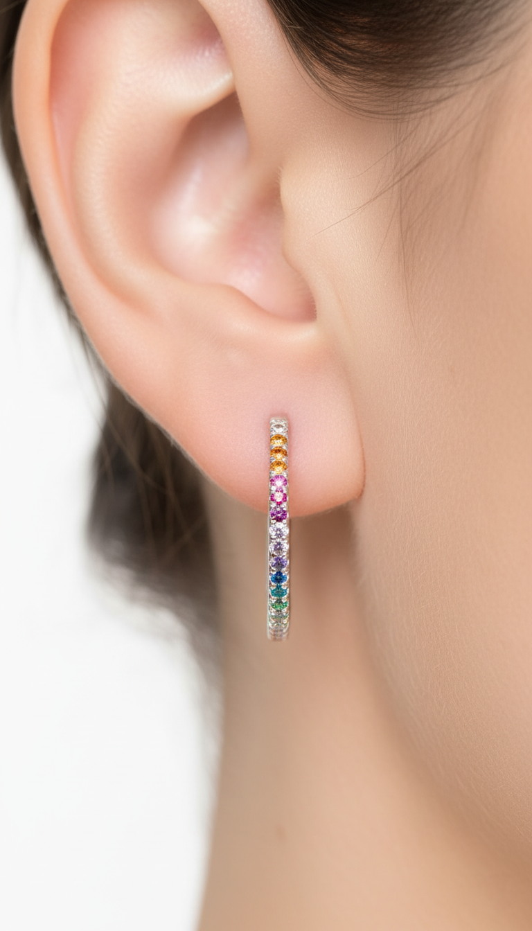 Orecchini Opaline Opulence