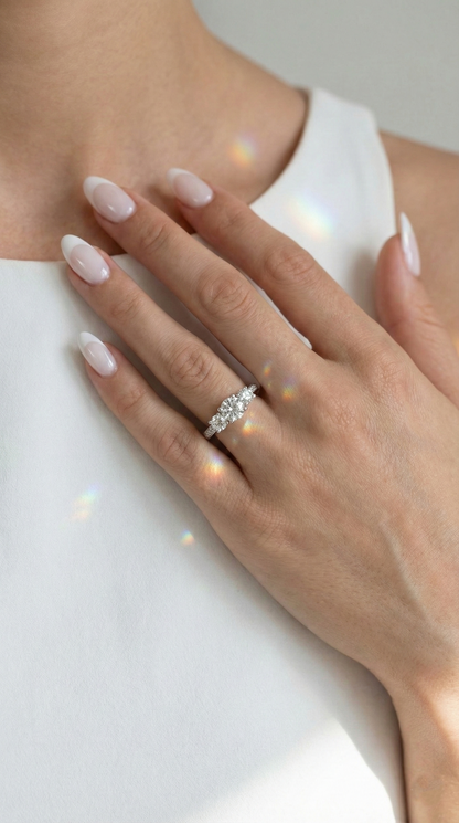 煌めく魅力の指輪