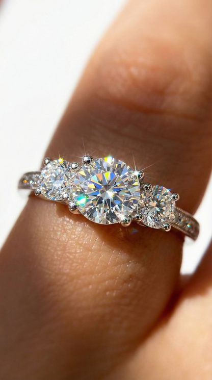 煌めく魅力の指輪