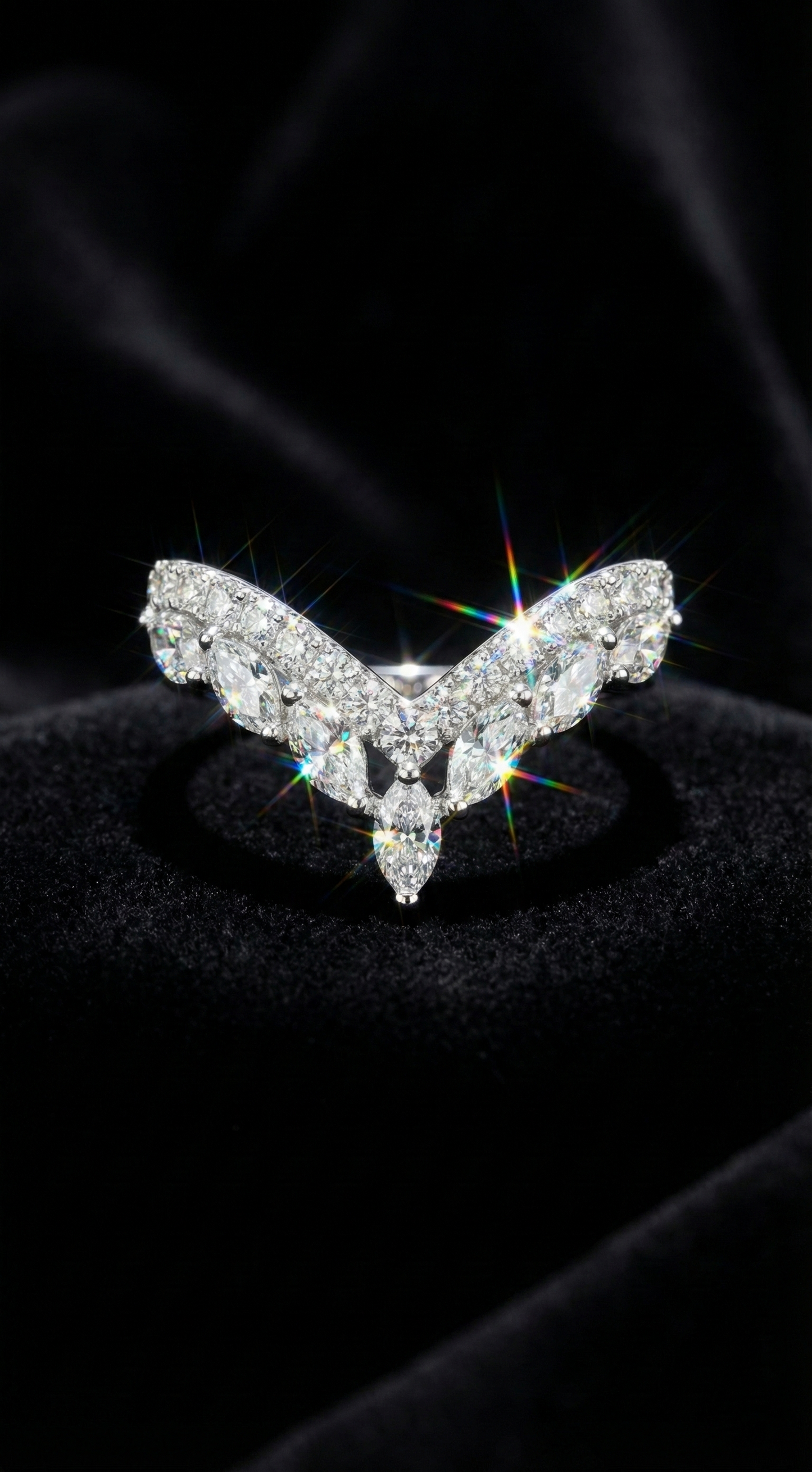 真夜の王冠リング