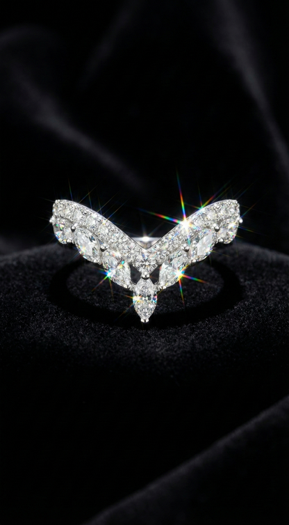 真夜の王冠リング