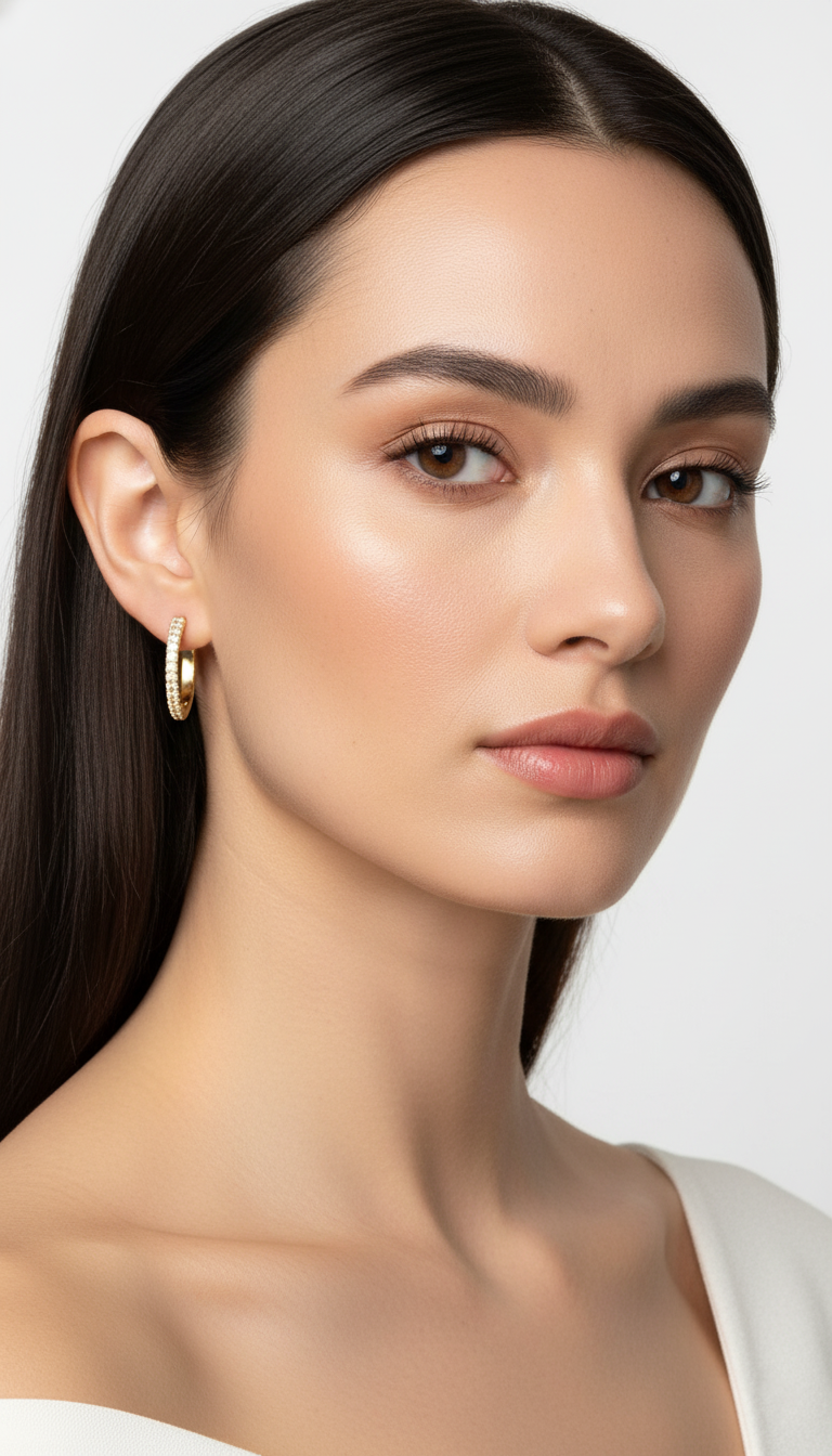 Celestia Kristallörhängen