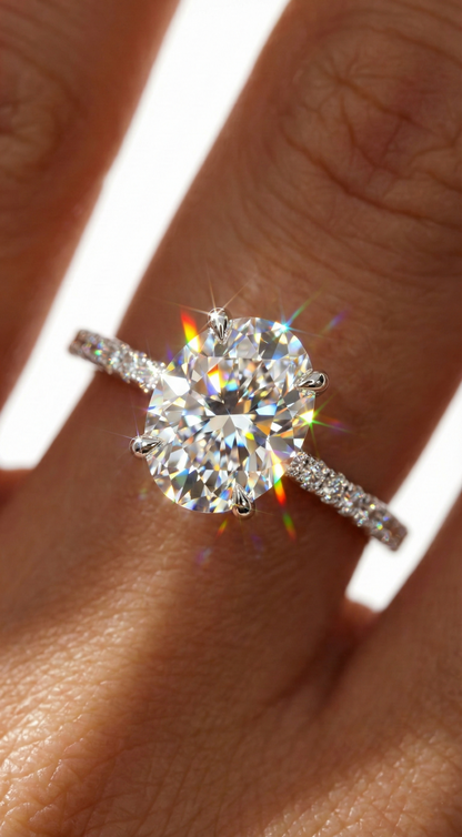 ゴージャスなキラキラリング