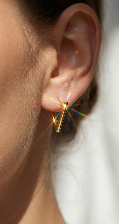 Pyramid Prism Earrings