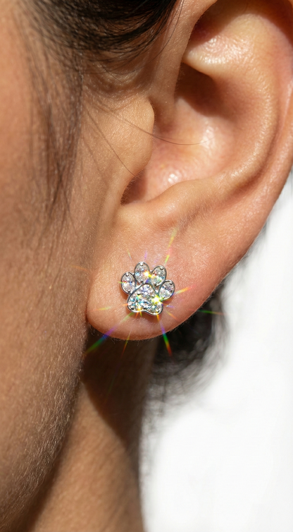 Precious Paw Prints Earrings