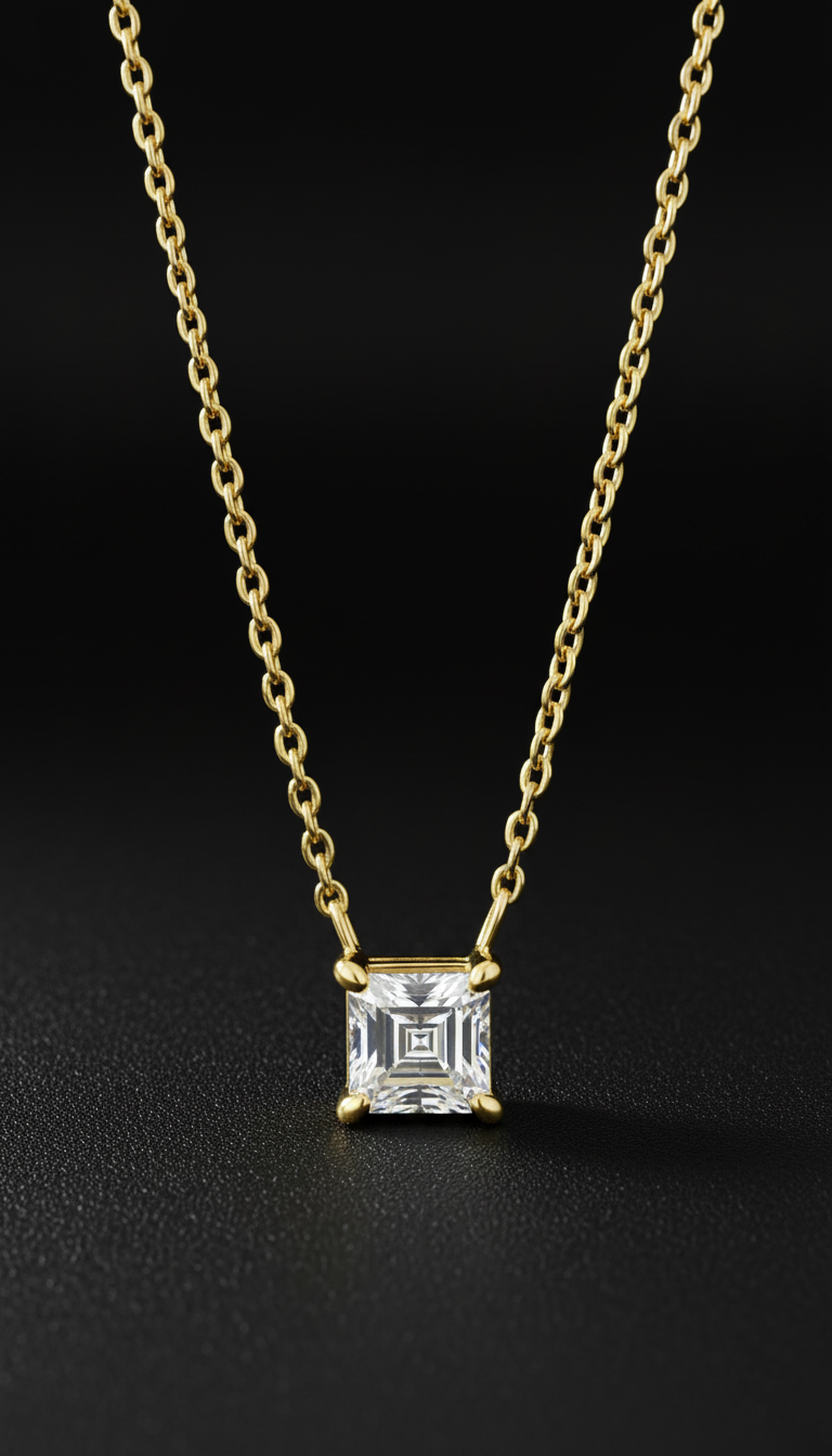 Tidlös Glittrande Halsband