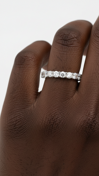 Anillo de luz de estrellas serena