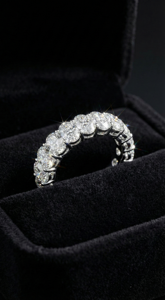 Moonstone Orbit Ring