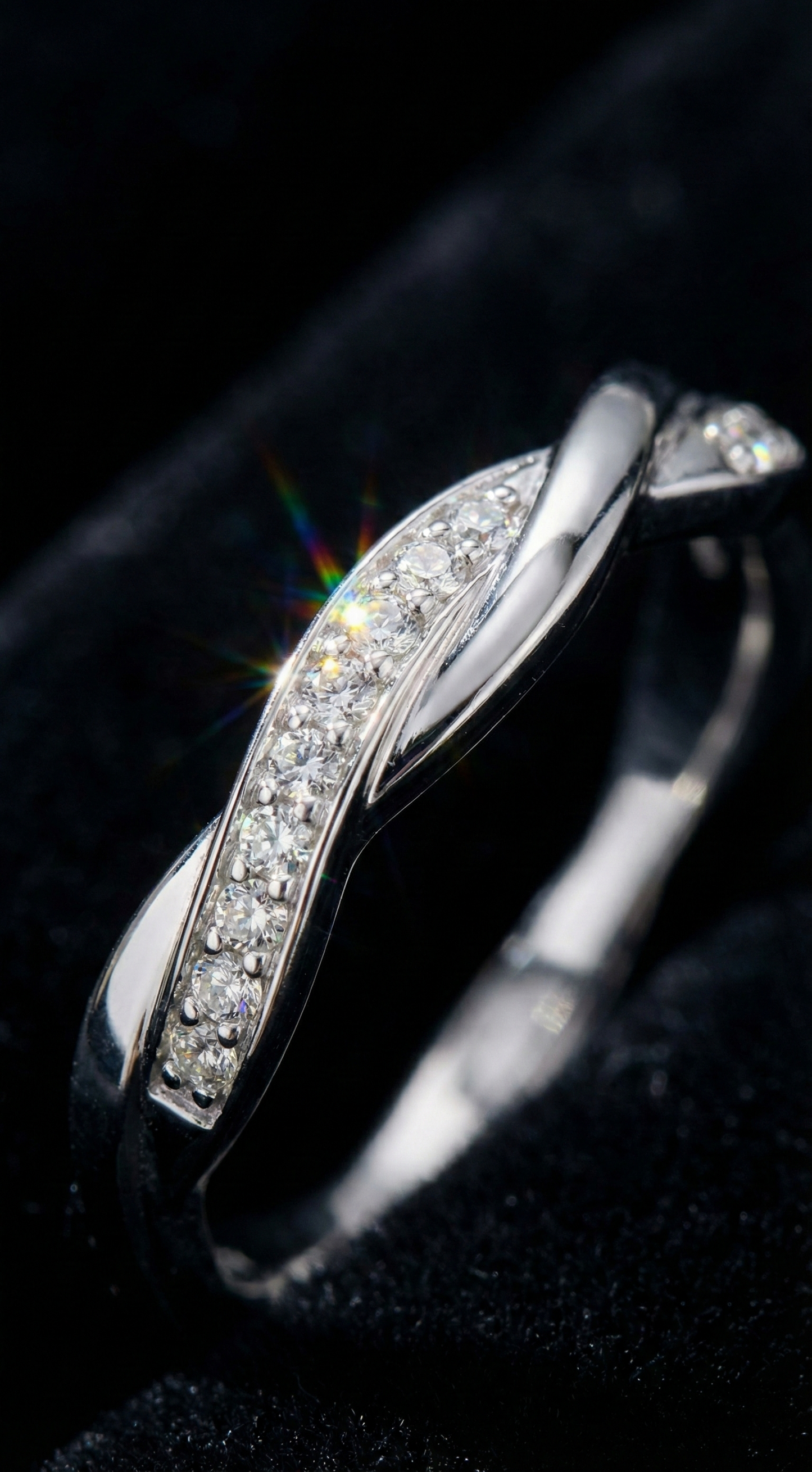 Celestial Swirl Ring