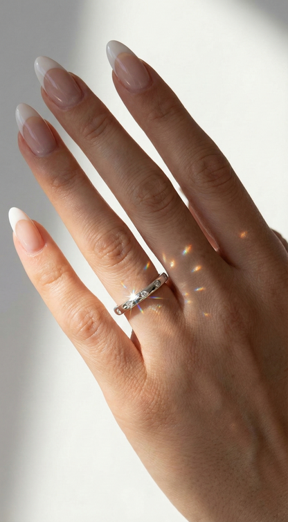 Bague opulente en onyx