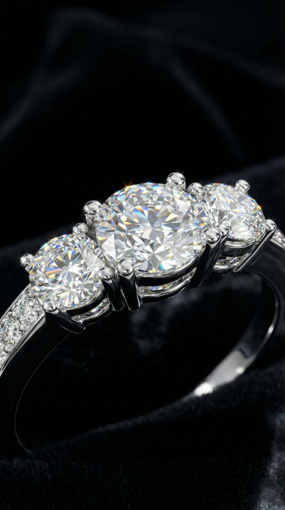 煌めく魅力の指輪