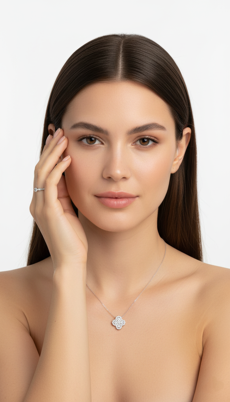 Lyckoklöverhalsband