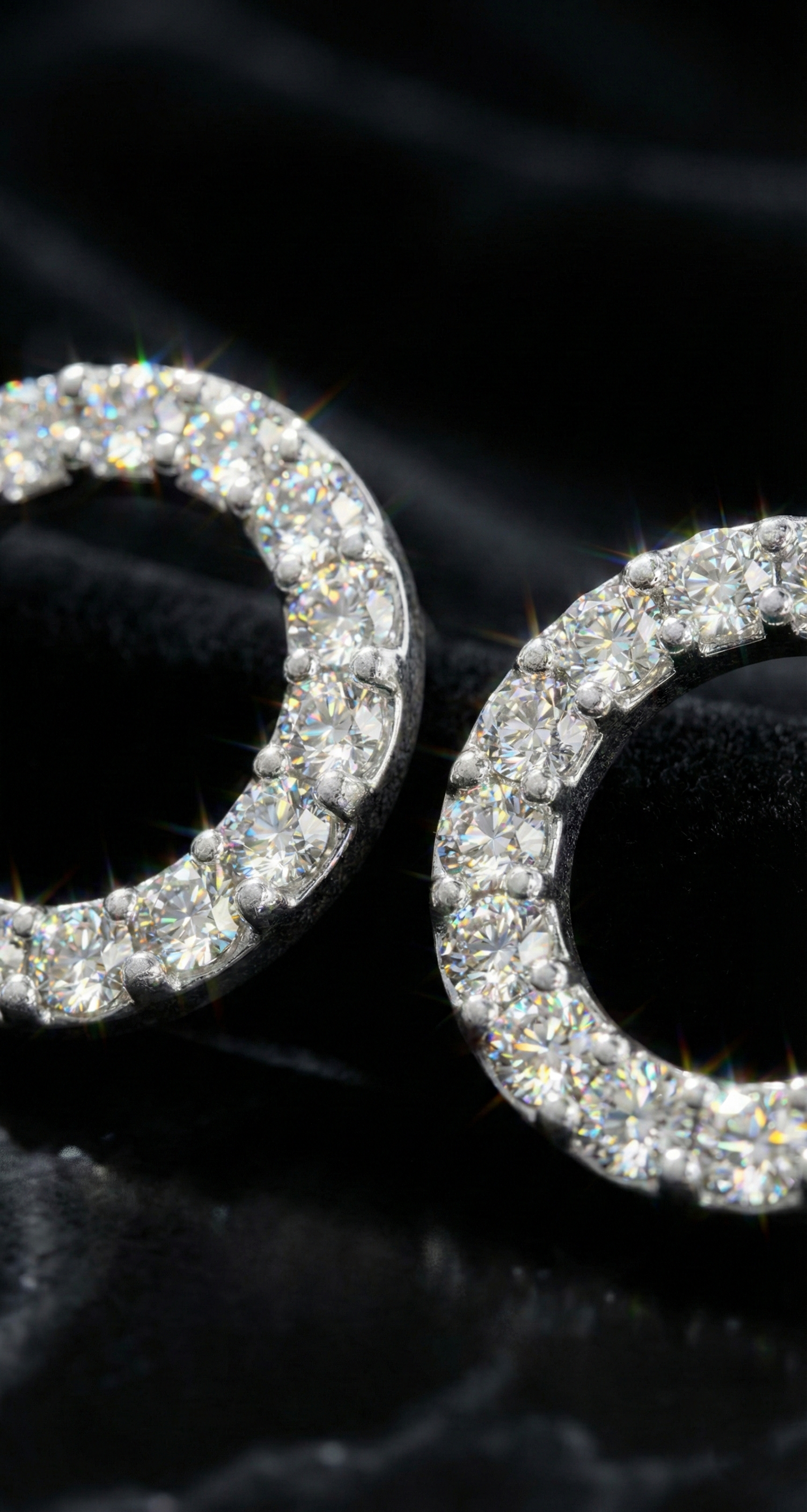 Eternity Hoops Earrings