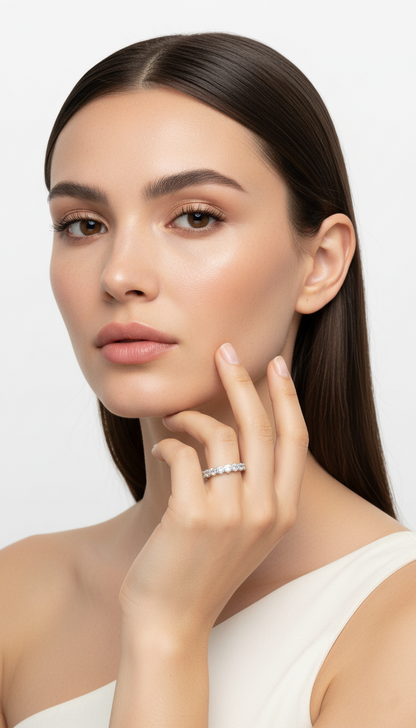 Hexa Hours Ring