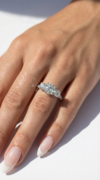 煌めく魅力の指輪