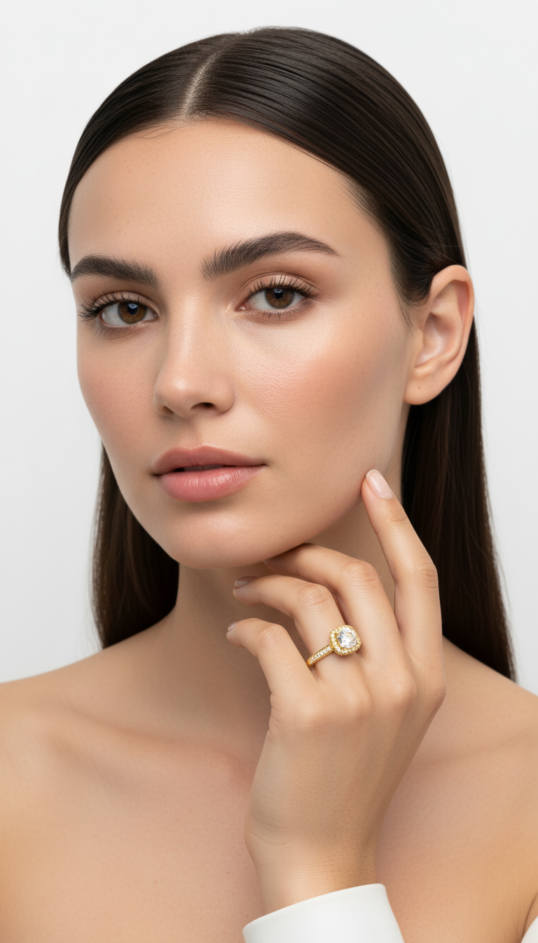 Majestätisk Diamantring