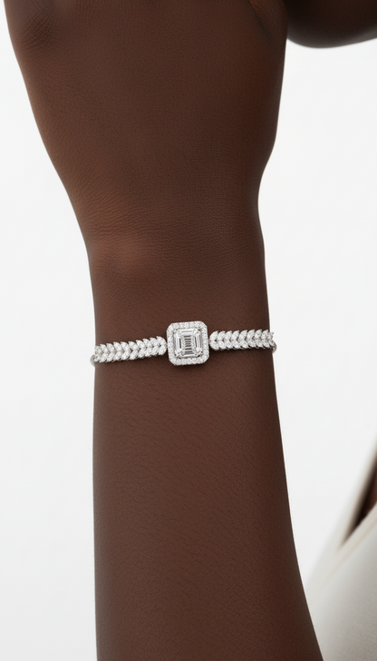 Crystal Veil Bracelet