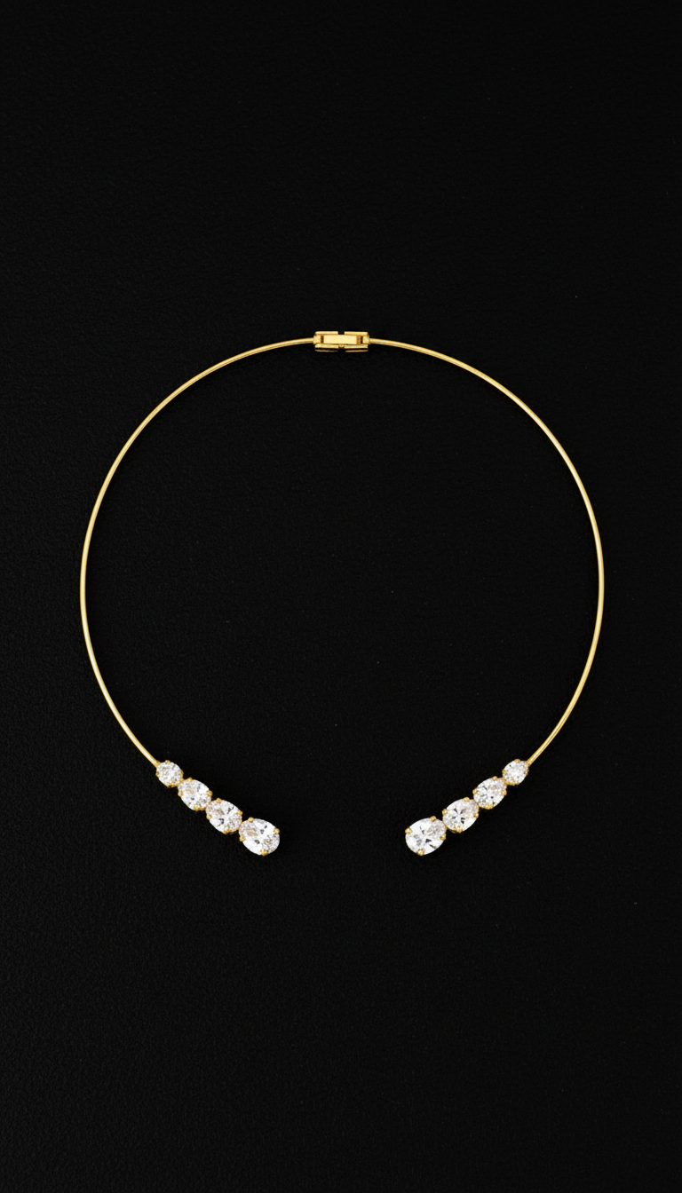 Crowned Veil Necklace