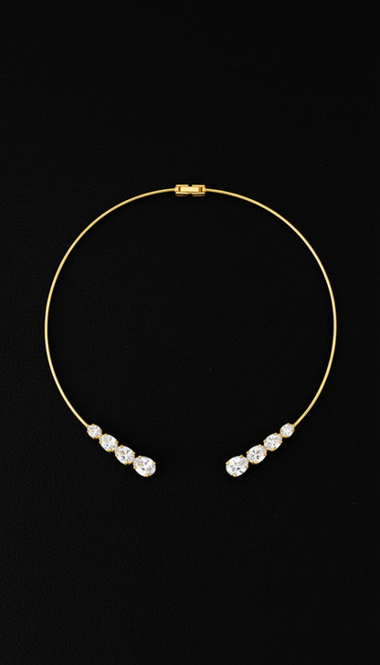 Crowned Veil Necklace