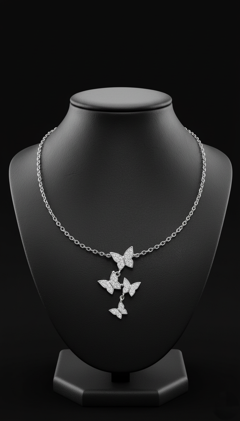 Winged Flutter Necklace