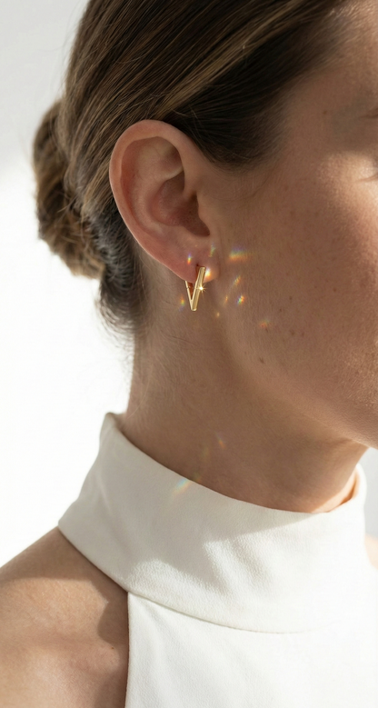 Pyramid Prism Earrings