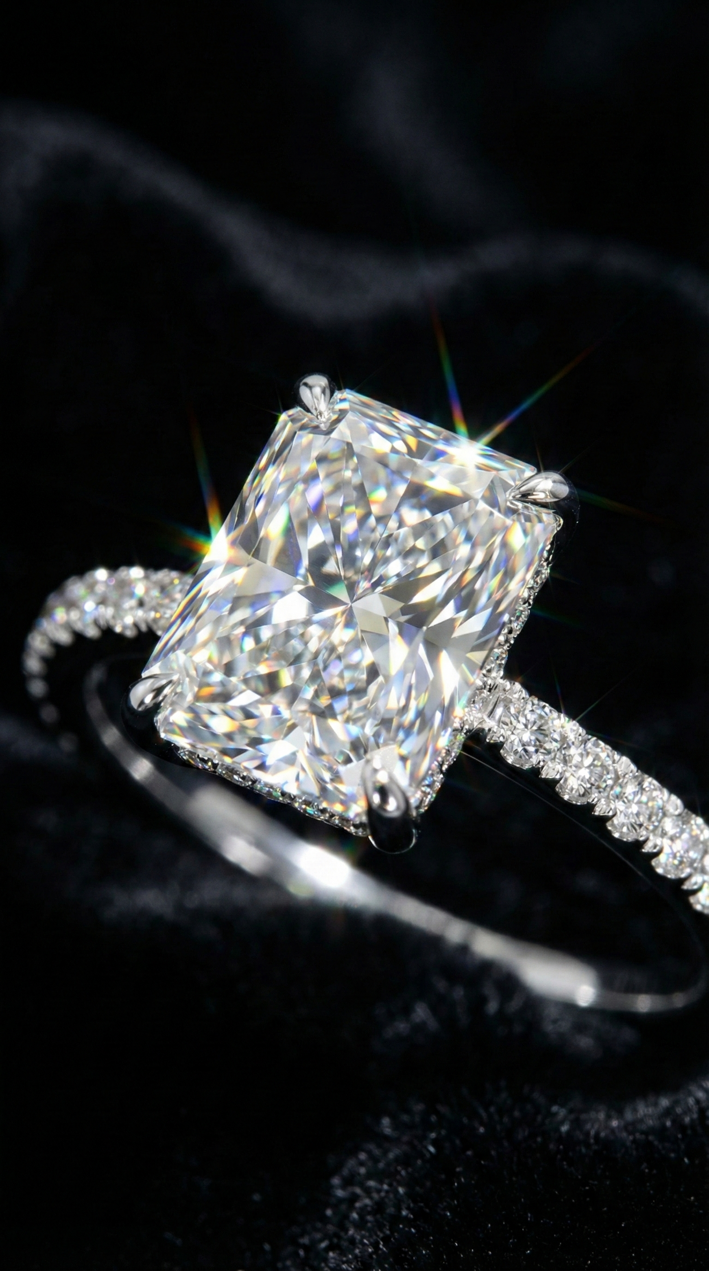 Glimmering Galaxy Ring