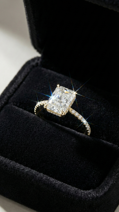 Bague Galaxie Scintillante