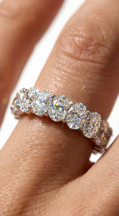 Bague Orbite en Pierre de Lune