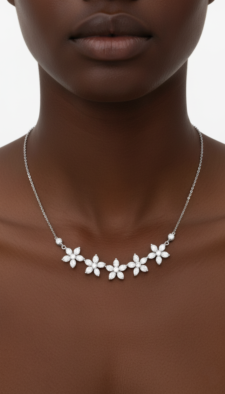 Celestial Petals Necklace
