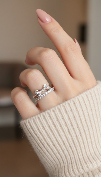 Tied with Elegance Ring