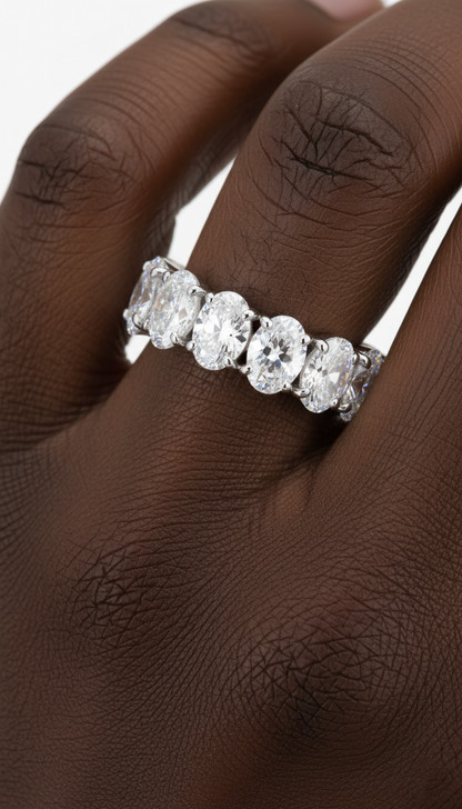 Anillo de piedra lunar con órbita