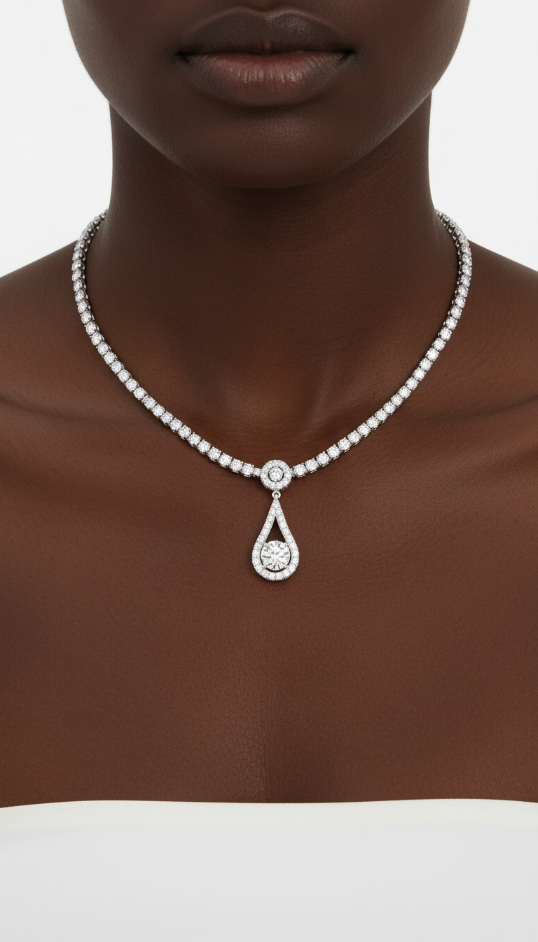 Ecliptic Celeste Necklace