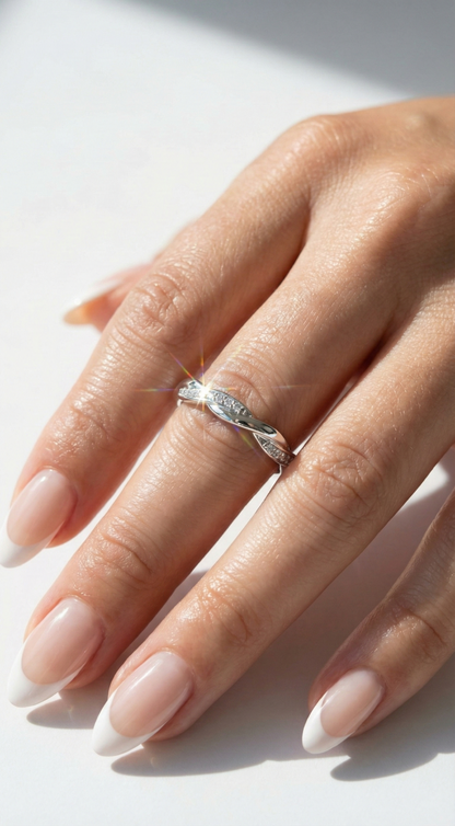 Celestial Swirl Ring