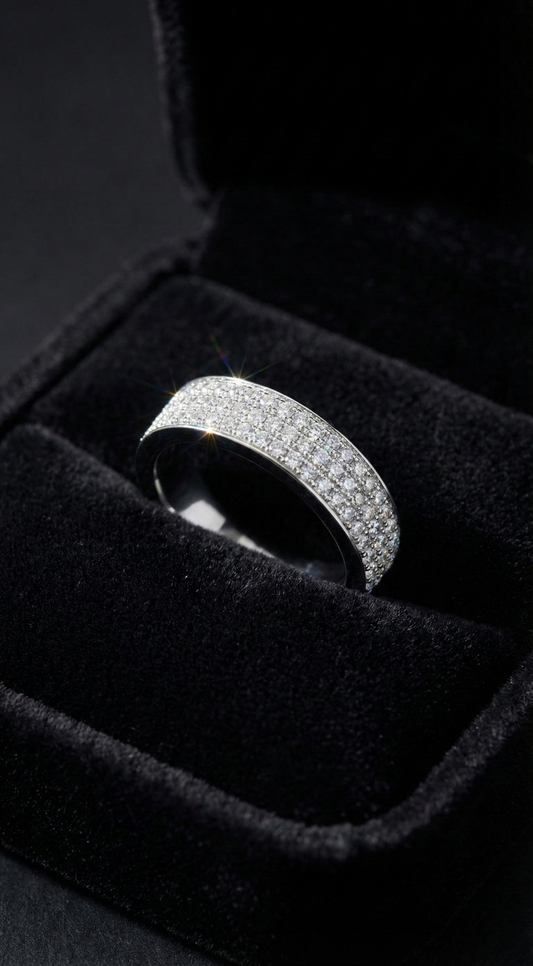 Serene Halo Ring