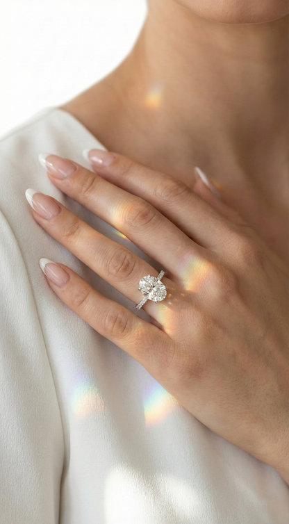 ゴージャスなキラキラリング