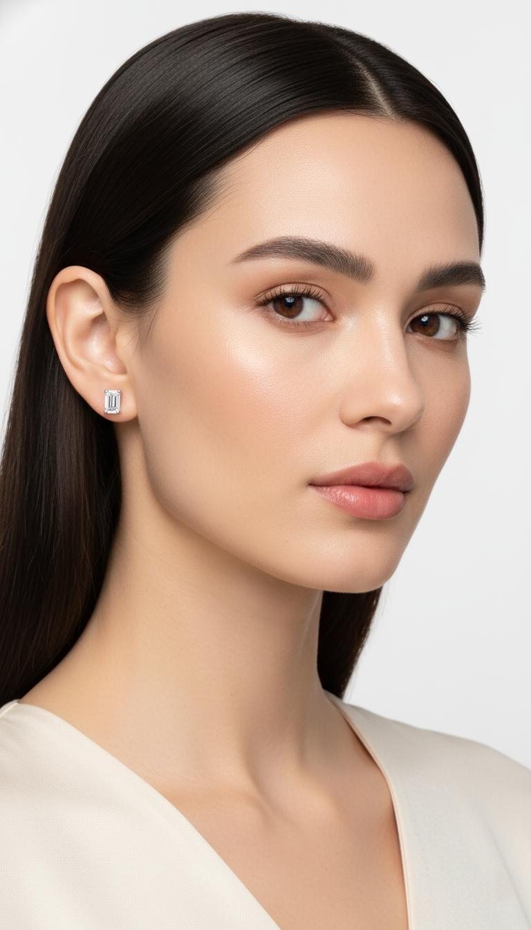 Pendientes de esplendor refinado