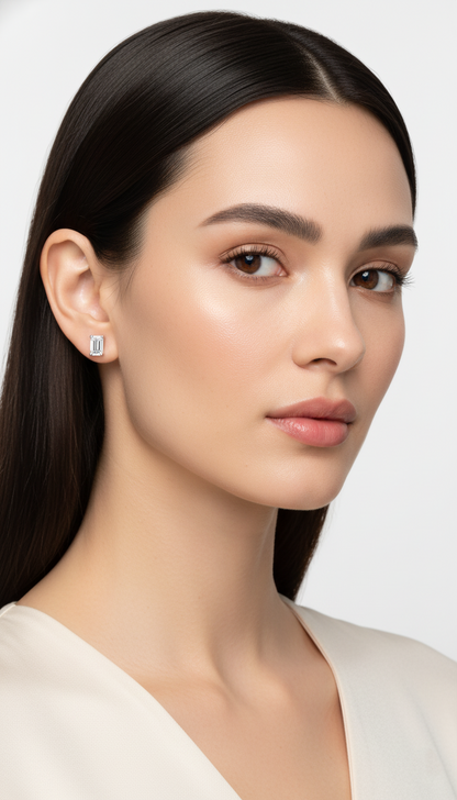 Pendientes de esplendor refinado