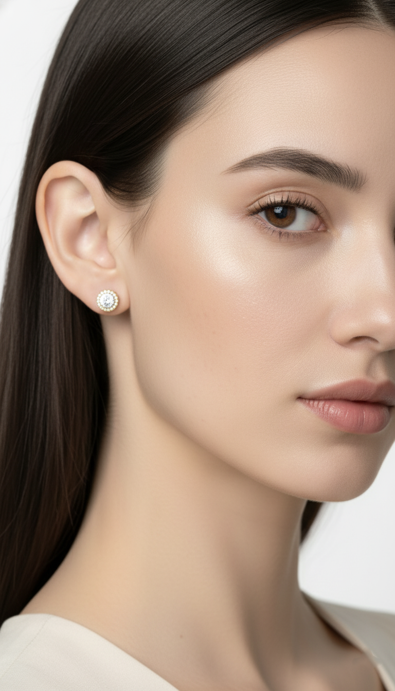 Genomskinliga Förtrollande Örhängen